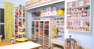 I'll be sharing my favorite craft room organizing secrets, so keep reading to discover the best ways to organize your craft room. So Thankful For My Craft Space Hometalk
