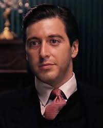 The genius of Al Pacino, the transformation of Michael Corleone.