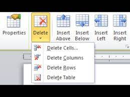 How To Delete A Table And Table Borders In Microsoft Word Youtube Microsoft Office Word Office Word Words
