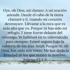 Salmos 61 1 5 Biblia Reina Valera 1960 Rvr1960 Versiculos Biblicos Citas De La Biblia Palabra De Vida
