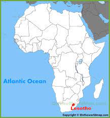 Lesotho is located in southern africa. Jungle Maps Map Of Africa Lesotho