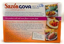 Here is a description of the menu item. Buy Goya Sazon Garlic And Onion 3 5 Oz Online In Germany B00032cvbq