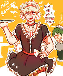 If bakugo and deku never met in their childhood? Maid Bakugou Explore Tumblr Posts And Blogs Tumgir