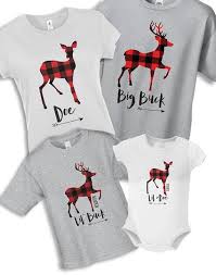 Black And White Buffalo Plaid Christmas Pajamas Buffalo Plaid Deer Christmas Shirt Matching Reindeer Shirts Etsy Family Christmas Shirts Christmas Shirts Family Christmas Pajamas