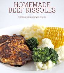 It's canned corned beef, but not exactly like american corned beef. Homemade Beef Rissoles The Organised Housewife Recipe Minced Beef Recipes Mince Recipes Dinner Beef Recipes