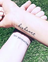 Many couples choose small couple tattoos because it can be placed anywhere in the body. 26 Best Couple Tattoos That Will Make The World Say Relationshipgoals