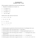 Hard algebra problem example, creative publications math worksheets, motion problems free worksheets algebra, cannot square a sum by squaring each term, algebra+pdf, 3 math poem. Writing Equations In Standard Form Worksheet With Answers Precalculus H Gt Printable Pdf Download