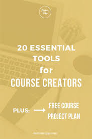 20 Essential Tools For Course Creators Destini Copp Online Course Tools Online Education Online Course Creation