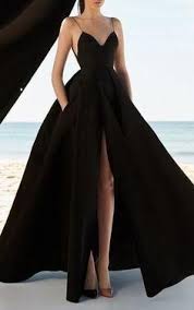 Black Prom Dress With Slit Sexy Prom Dress Cg403 In 2019 Maybe You Love It Dresses Prom Dresses Slit Dress