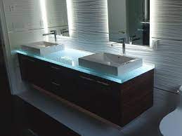 Get free shipping on qualified glass bathroom vanities with tops or buy online pick up in store today in the bath department. Integrated Glass Sinks Colored Glass Cbd Glass