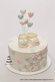 Loveheart Baby Shower Cake Shower Cupcakes Shower Cakes Baby Cake