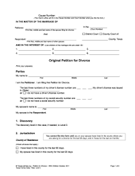 How to split up assets during a divorce in texas. Divorce Form Fill Out And Sign Printable Pdf Template Signnow