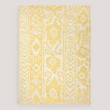 Runde und eckige teppiche kommen auch im bad zum einsatz. Yellow Lucine Flat Woven Wool Rug Teppich Gelb Teppichboden Teppich