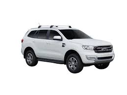 Roof Rack City Yakima Whispbar 2 Bar Roof Racks Flush Bar For Ford Everest 5 Door Suv 2015 2021 Flush Rails Roof Rack City