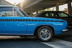 Image result for Medium Blue 1967 Barracuda