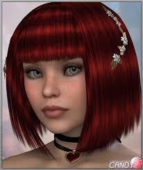 Candy Cassidy 3D Figure Assets Sveva