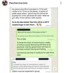 It is the best alternative to the official whatsapp app. Kavita Krishnan On Twitter Alert There S A Couple Of Viral Bits Of Fake News All Over Whatsapp One Of Them To Claim Jantacurfew All By Itself Will Make India Free Of Covid19india