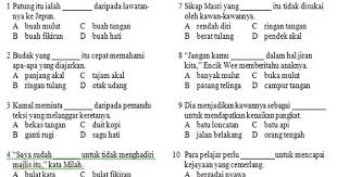 Tidak tahu membaca dan menulis. Peribahasa Latihan Simpulan Bahasa Tahun 5 Cikimm Com
