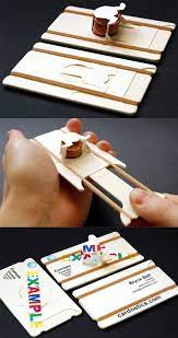 New creative design business cards templates, including print ready photoshop psd files. Clever Interactive Penny Shooter Business Card Design Repinned By Www Gers Nl Business Card Design Business Card Maker Unique Business Cards Design