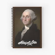 This includes the complete election results, their vice presidents, cabinet members, first ladies, supreme court appointments, notable events and some other points of interest. George Washington Father Of The Country American Politician Soldier First President Of The United States Hardcover Journal By Tomsredbubble Redbubble