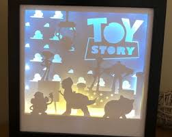 Toy Shadow Box SVG, Layered Card Stock Cut Files for Cricut, Silhouette  Cameo, Brother or Lightbox