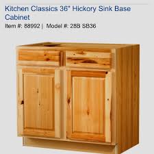 Rustic kitchens might be the most fun to design because you can get away with all kinds of cabinets. 49 Inspiration Hickory Kitchen Cabinets At Lowes Home My House