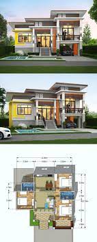 The original plan for this 1940s bungalow served as a solid foundation for dramatic expansion. One And A Half Storey House Floor Plan With 3 Bedrooms Philippines House Design Two Story House Design One Storey House