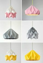 Origami Lampenschirm Anleitung Und Tolle Beispiele Origami Lampenschirm Lampenschirm Basteln Papierlampenschirm