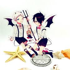 Emma x norman/ray x emma | the promise neverland mini comics. The Promised Neverland Figure Acrylic Toy Anime Emma Norman Ray Don Gilda Phil Action Isabella Model Doll 16cm Gift Action Figures Aliexpress
