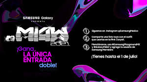Este 13 de julio se realizaron en la ciudad de méxico los premios mtv miaw 2021: Gana La Unica Entrada A Los Mtv Miaw 2021 Samsung Members