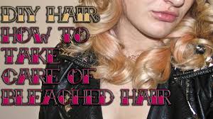 An editor shares her traumatizing experience with bleached hair. Diy Hair How To Take Care Of Bleached Hair Bellatory
