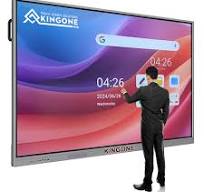Cheap Price Flat Panel Education 55 65 75 85 Inch Interactive Whiteboard  Smart TV Portable Touch All in One Teaching Board for School