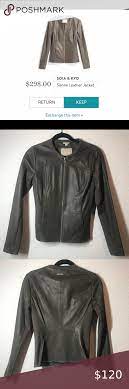 Butter Soft Leather Sonia Kyo Jacket Jackets Soft Leather Leather