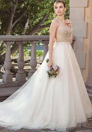 Since the fit & flare widens early at the. Drop Waist Wedding Dresses The Knot