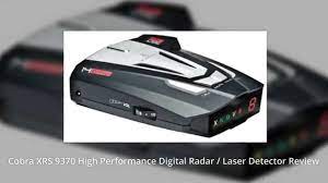 This monitors all the different types of radar/laser instruments used by law with the xrs cobra radar detector, you'll also notice an ultrabright display. Cobra Xrs 9370 Hign Performance Digital Radar Laser Detector Review Youtube