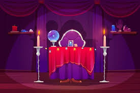 マジックボール タロットカードを備えた占い師の部屋を無料でダウンロード in 2021 fortune teller buy candles palmistry hand