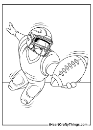 Maybe you would like to learn more about one of these? Nfl Coloring Pages Updated 2021