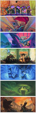 Harry Potter Book Covers By Mary Grandpre Original American Editions I Love All The Little De Harry Potter Book Covers Harry Potter Series Harry Potter Art