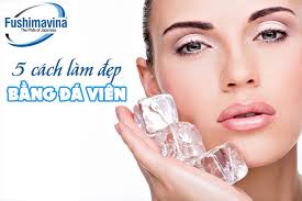 5 cách làm đẹp bằng đá viên đơn giản tại nhà