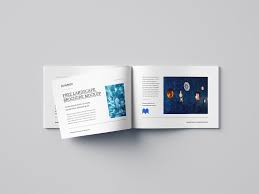 Download Free Landscape Brochure Mockup Best Free Mockups