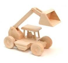 Eco Friendly Toy Wooden Digger On Hootsmart For Http Ift Tt 2guqhtb Kids Wooden Toys Wooden Toys Wooden Childrens Toys