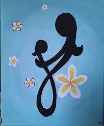 My mom self esteem poster. Mother Daughter Painting Mother Painting Mother And Child Painting Mother Daughter Art