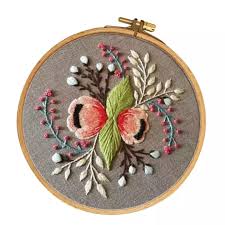 Awning sulam yg sangat cantik dan elegant hujung tali di jahit dengan lace supaya nampak kemas kain tidak. Blesiya Diy Jahitan Kit Kit Dengan Sulaman Hoop Cross Stitch Kraf Corak Bunga Lazada