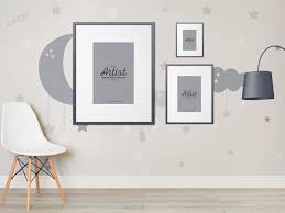 Artist Room Frame Mockup In 2020 Poster Frame Frame Mockup Free Frame Mockups