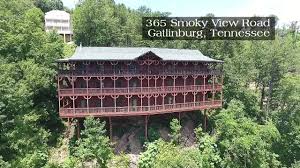 Book a gatlinburg cabin, get over $700 in discounts. Amazing Large Cabin Overlooking Downtown Gatlinburg 365 Smoky View Rd Youtube