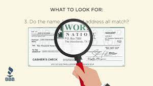 How To Spot A Fake Check Scam - Youtube