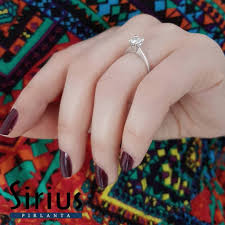G Renk 0 57 Karat Pirlanta Tektas Yuzuk Yuzuk Alyans Taki