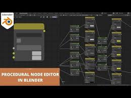 1 Building Procedural Node Editor Using Shader Nodes Blender 2 83 Youtube In 2020 Blender Building Editor