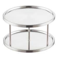 Maybe you would like to learn more about one of these? 2 Tier Stainless Steel Lazy Susan The Container Store