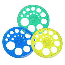 REGLA CIRCULAR PLASTICO